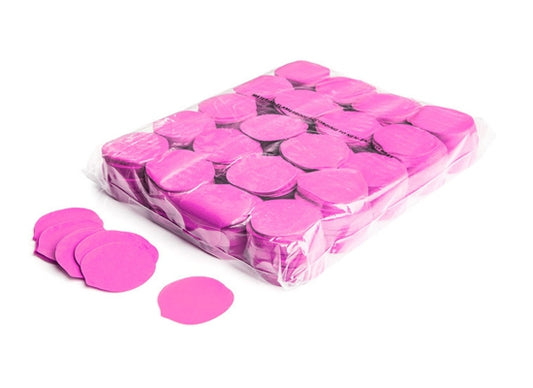 MagicFX Slowfall Konfetti, PINK, 1kg Ø55mm Rosenblatt