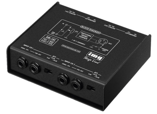 IMG STAGELINE DIB-102 Passiv DI-Box