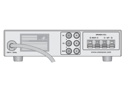 Monacor SA-100 Kompaktverstärker