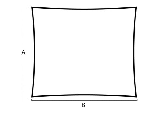 Expand Pro Quadrat-Segel, weiß, MKII, 1.5x1.5m