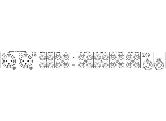 IMG STAGELINE MPX-44/SW DJ-Mixer