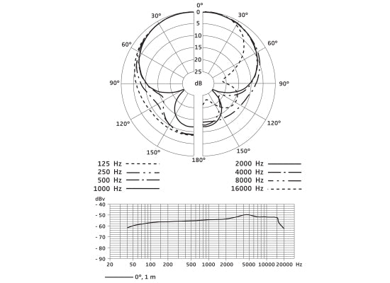 Sennheiser E 845 Mikrofon, OHNE SCHALTER