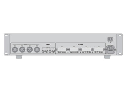 Monacor PA-1450D ELA Mischverstärker