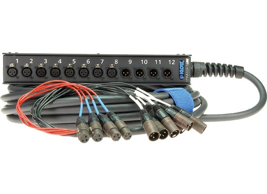 Klotz StraightLink SLW084XE15 Multicore mit Stagebox, 15m