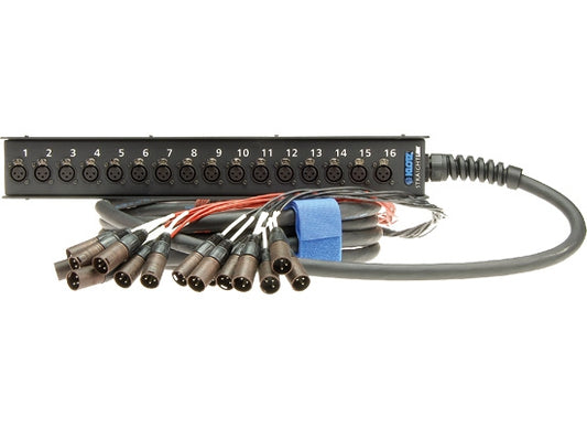 Klotz StraightLink SLW160XE15 Multicore mit Stagebox, 15m