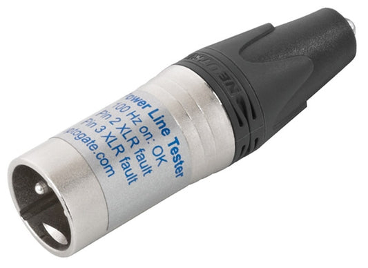 Monacor CTG-1SINE XLR Kabeltest Stecker