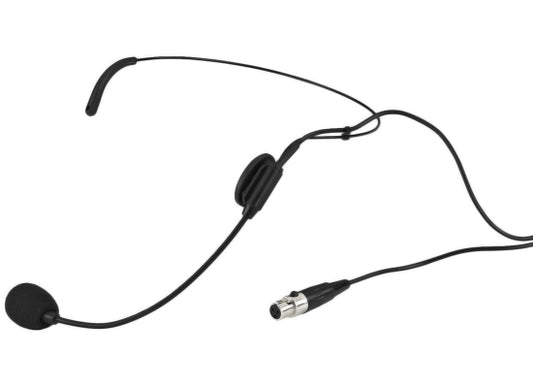 Monacor HSE-72 Headset, schwarz