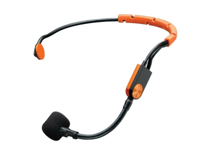 Shure SM31FH-TQG Headset, schwarz/orange