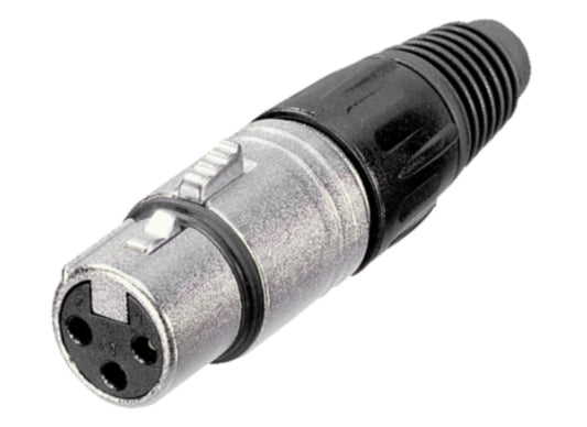 Neutrik NC3FX-D XLR 3pol Stecker, female, UNVERPACKT