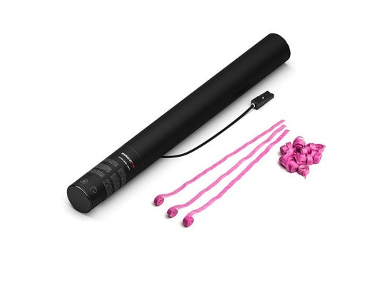 MagicFX Electric Streamer Kanone 50cm, PINK, 6m, Papier