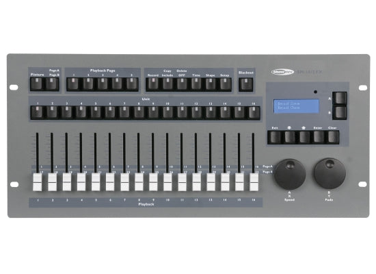 Showtec SM-16/2 FX Scanmaster Lightcontroller