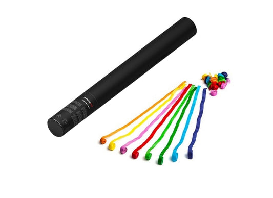 MagicFX Handheld Streamer Kanone 50cm, BUNT, 6m, Papier