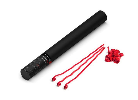 MagicFX Handheld Streamer Kanone 50cm, ROT, 6m, Papier