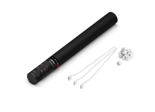 MagicFX Handheld Streamer Kanone 50cm, WEISS, 6m