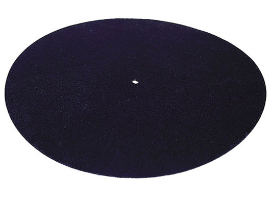 Slipmat, Anti-Static, schwarz