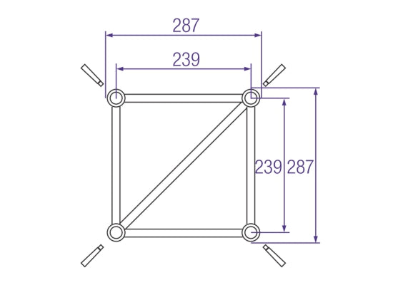 Prolyte H/X30V Cornerblock