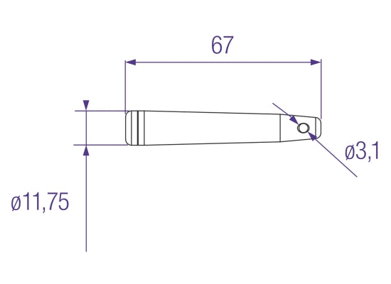 Prolyte CCS6-603 S Bolzen (Trusspin)