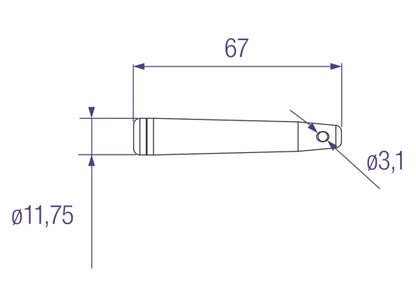 Prolyte CCS6-603 S Bolzen (Trusspin)