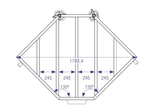 Prolyte MPT-005 Tower Ballast Frame