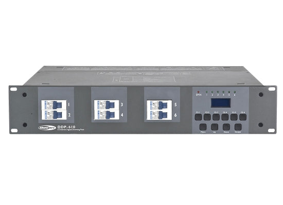 Showtec DDP-610S DigiDimPack 6-Kanal Dimmer