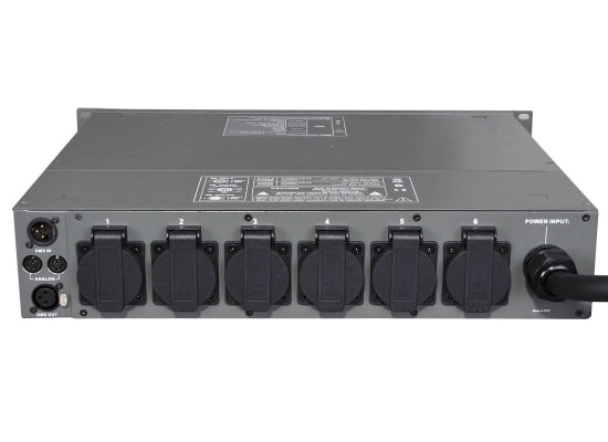 Showtec DDP-610S DigiDimPack 6-Kanal Dimmer