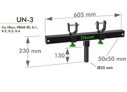 Kuzar UN-3 Trussadapter