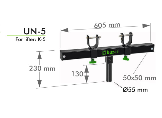 Kuzar UN-5 Trussadapter