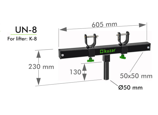 Kuzar UN-8 Trussadapter