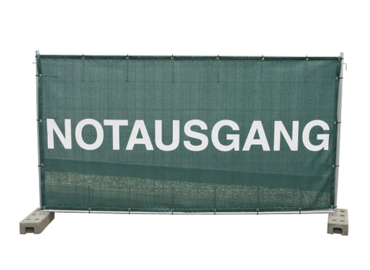 SweetPRO GZ ON/G-204 340/175 Orientierungsbanner, NOTAUSGANG