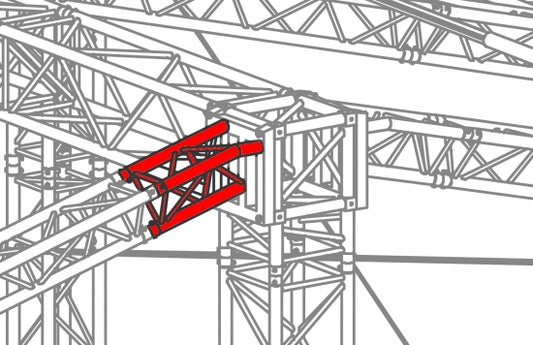 Prolyte MPR-001-L MPT-Roof Anschlussadapter, links