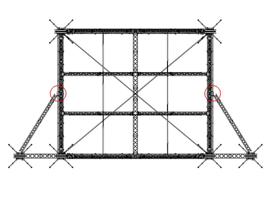 Prolyte MPR-010 MPT-Roof Soundwing Adapter