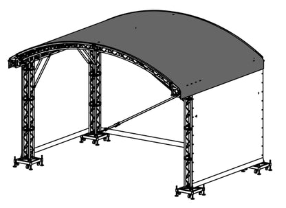 Prolyte CAN-ARC-0604-TOP-F-2.0 Dachplane