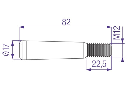 Prolyte CCS7-704 Bolzen (Trusspin), M12