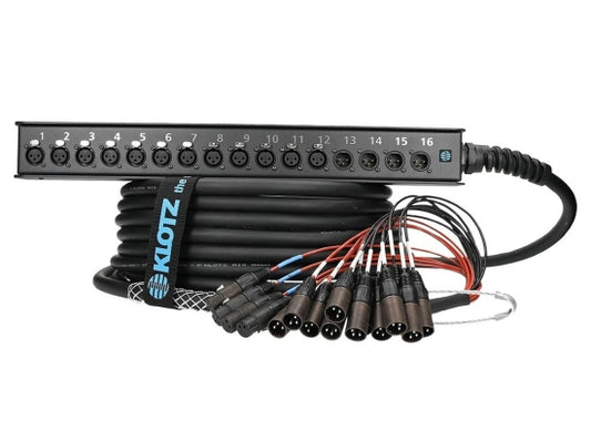 Klotz StraightLink SLW124XE10 Multicore mit Stagebox, 10m