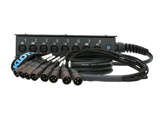 Klotz StraightLink SLD080XE10 Multicore Stagebox, 10m