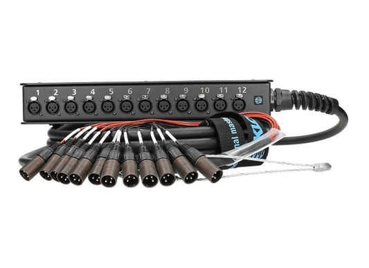 Klotz StraightLink SLW120XE15 Multicore mit Stagebox, 15m