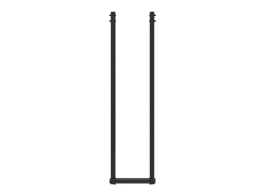 Admiral Freedom Downrigger Set, schwarz, 150x40cm, RIPFKLH64