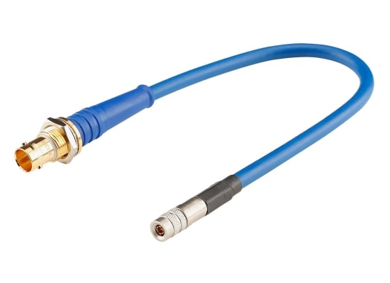 Sommer Cable VTBER0050-BL-BL Video-Patchkabel, 0.5m, BLAU