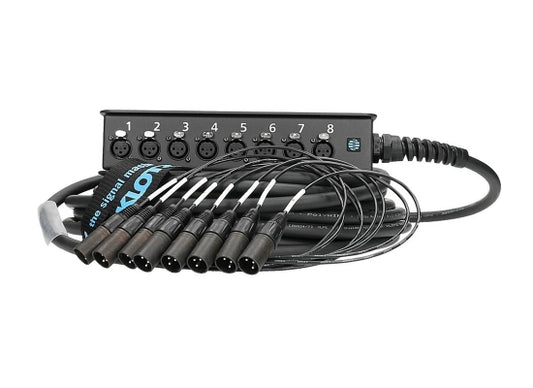 Klotz StraightLink SLW080XE05 Multicore mit Stagebox, 5m