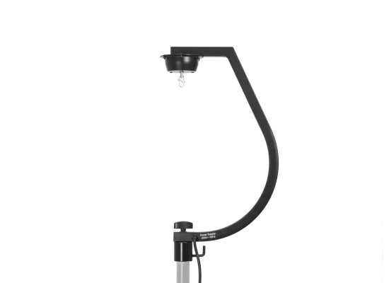 Eurolite Stativhalterung mit Spiegelkugelmotor, schwarz, bis 30cm