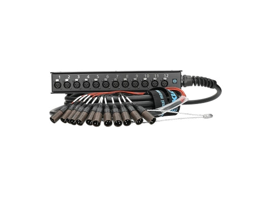 Klotz StraightLink SLW120XE10 Multicore mit Stagebox, 10m