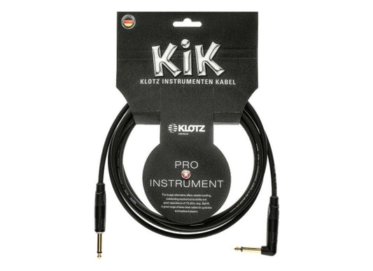 Klotz KIKKG1.5PRSW Instrumentenkabel, 1.5m, SCHWARZ