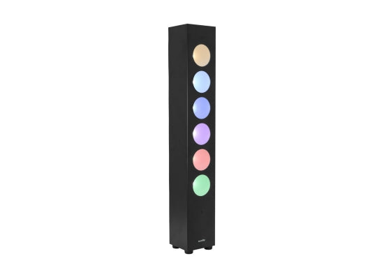 Eurolite CBT-6 LED Lichteffektsäule, RGB, 6x30W COB LED