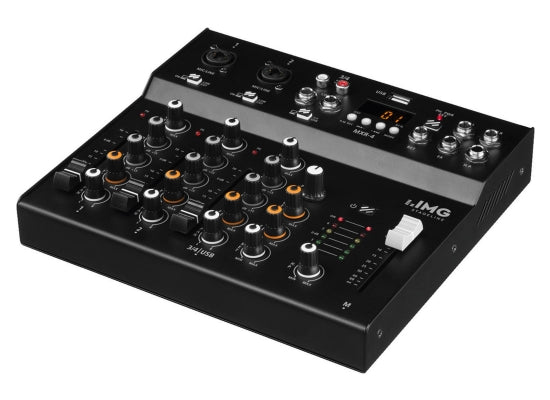 IMG STAGELINE MXR-4 Mischpult, 4-Kanal