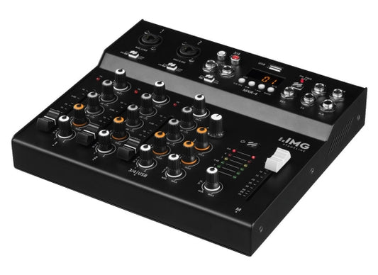 IMG STAGELINE MXR-4 Mischpult, 4-Kanal