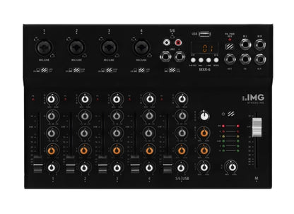 IMG STAGELINE MXR-6 Mischpult, 6-Kanal