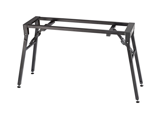 K&M 18953 Stagepiano Klapptisch, Stahl, schwarz