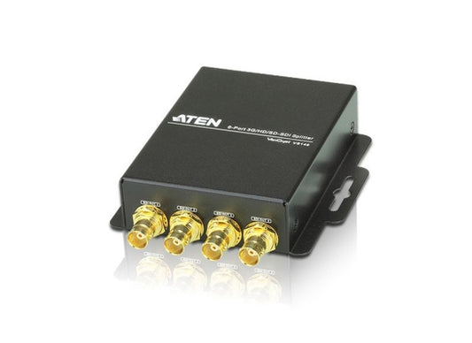 ATEN VS146 3G-SDI Splitter, 6 Ports, 2.97Gbps, IN: 1x SDI, OUT: 6x SDI