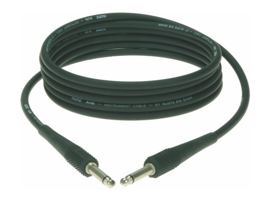 Klotz KIK1.5PPSW Instrumentenkabel, 1.5m, SCHWARZ