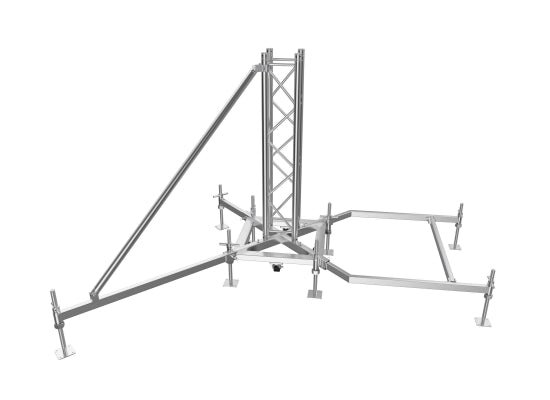 Global Truss F34 Tower Basis Fußkreuz, (Basement) alu